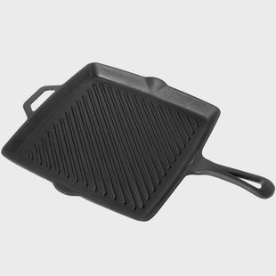 Camp Chef 11 Skillet With Ribs, SK11R, vierkante grillpan