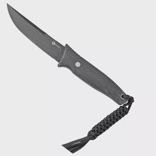 Civivi Tamashii C19046-4 Green Canvas Micarta, Blackwashed vaststaand mes, Bob Terzuola design