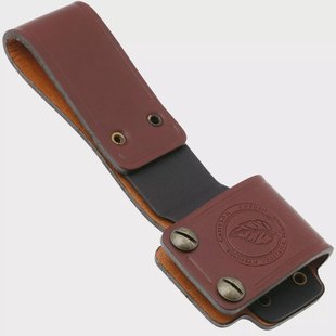Casström Belt Hanger 13018 Cognac Long, riemlus voor kydex schedes