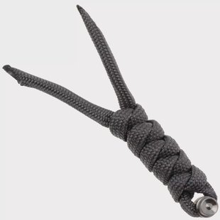 Chris Reeve Large Sebenza/Umnumzaan Lanyard charcoal/silver COM-7106