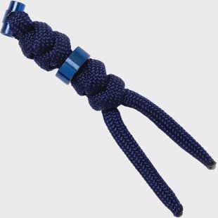 Chris Reeve Small Sebenza Lanyard with bead midnight/blue S31-7045