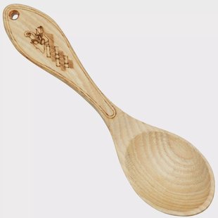 Condor Norse Dragon Carved Spoon, houten lepel