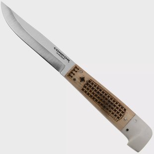 Condor Samicarta Knife CTK2860-38SK, 14C28N, Hickory, bushcraftmes