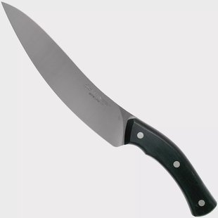 Due Cigni Arne Line vleesmes 20 cm, zwart