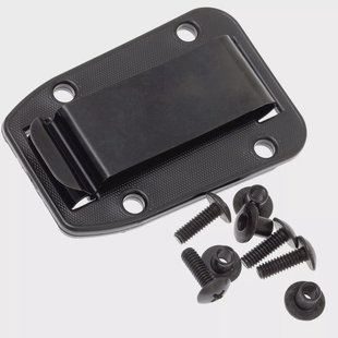 ESEE Back Clip voor de Candiru sheath, zwart CAN-CLIP-BLK