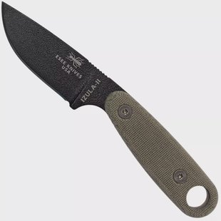 ESEE Izula II black IZULA-II-B-KIT survivalset met schede en firesteel