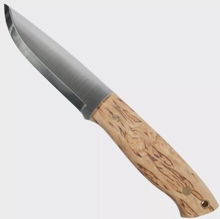 Brisa Trapper 95 - O1 Scandi - Curly Birch with Firesteel 2055 bushcraftmes