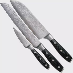 Eden Classic Damast 2030-S07, 3-delige messenset