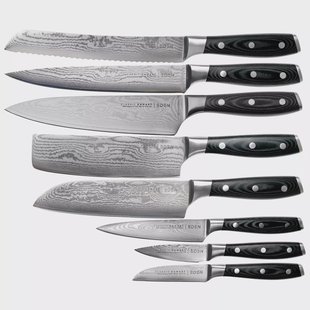 Eden Classic Damast 2030-S08, 8-delige messenset