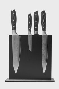 Eden Classic Damast 2030-S09, 5-delige messenset met magnetisch messenblok