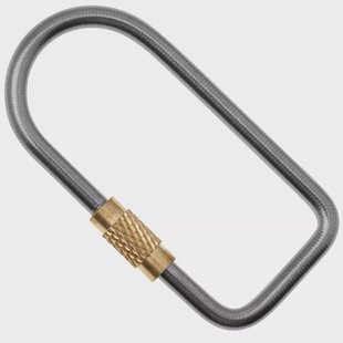 Flytanium Titanium Flat Oval Keyring FLY-0642 sleutelhanger