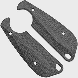 Flytanium CRKT Minimalist Flex FLY-1100BK Black Micarta Scales