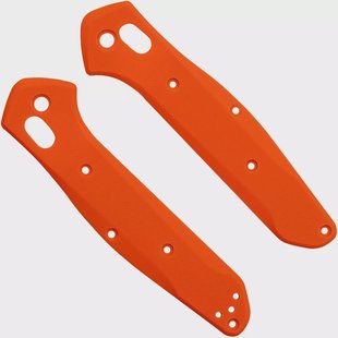 Flytanium Benchmade 940 Osborne Handle Kit FLY-1171OR Orange G-10 Radar Scales, Titanium Hardware