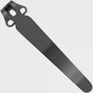 Flytanium Universal Long Pocket Clip FLY-1250LBK Black DLC Titanium