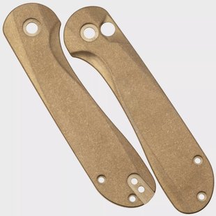 Flytanium Civivi Elementum II FLY-1341 Contoured Brass Scales