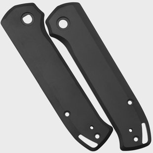 Flytanium Arcade Handle Set Solid 1377B Black DLC Titanium Scales