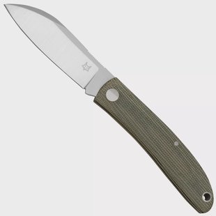 Fox Knives Livri FX-273 Green Canvas Micarta slipjoint zakmes