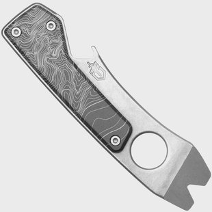 Gerber Chonk Topo Stonewashed, Black Aluminum 1064441 prybar