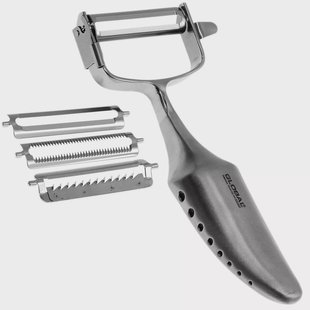 Global GS94 dunschiller met 4 mesjes