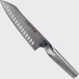 Global Ni GN-006 santoku/ groentemes met kuiltjes 18 cm