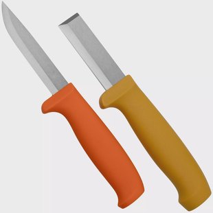 Hultafors STK en HVK Craftman's 387010, vaststaande messen met dubbel holster