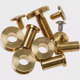 Rick Hinderer Complete Brass Hardware Set, XM18 3”