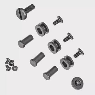 Rick Hinderer Complete Black Nitride Hardware Set, Eklipse 3.5