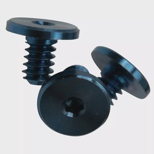 Rick Hinderer Handle Screws, Titanium Stonewash Blue Set, XM-18 3