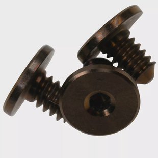 Rick Hinderer Handle Screws, Titanium Stonewash Bronze Set, XM-18 3