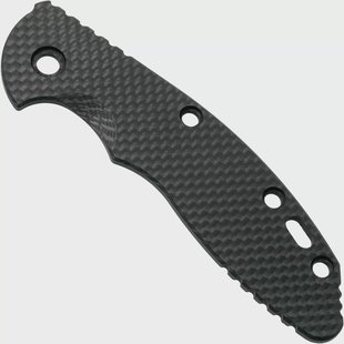 Rick Hinderer XM-18 3,5” greepschaal, Smooth Carbonfiber