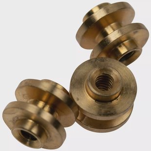 Rick Hinderer Standoffs Stonewash Brass Set, Eklipse 3.5