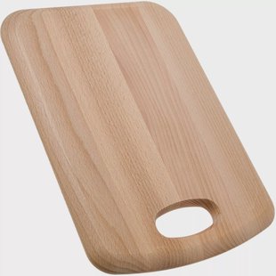 Il Cucinino snijplank met handgreep beukenhout, 34x24 cm