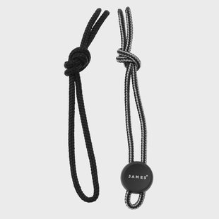 The James Brand The Ulu ES213970-10 zwart, paracord lanyard