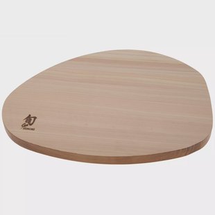 Kai Shun Hinoki Oval Cutting Board Size M, snijplank Hinokihout, 32 cm x 22 cm
