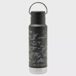 Klean Kanteen Classic Insulated Narrow Loop Cap, 355 ml, Black Camo