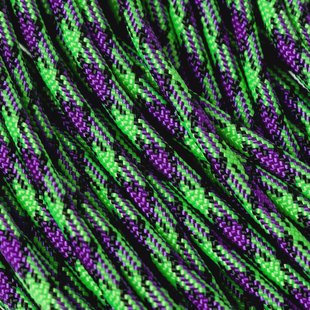 Knivesandtools 550 paracord type III, kleur: zombie, 50 ft (15,24 m)