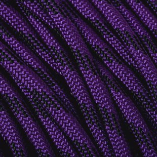 Knivesandtools 550 paracord type III, kleur: raven, 50 ft (15,24 m)