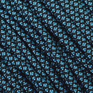Knivesandtools 550 paracord type III, kleur: baby blue diamond, 50 ft (15,24 m)