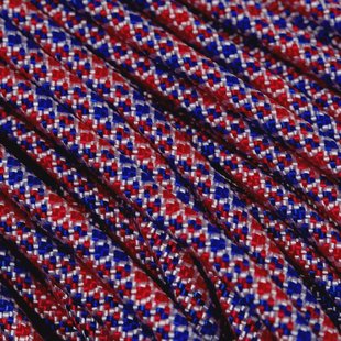 Knivesandtools 550 paracord type III, kleur: uncle sam diamonds - 50 ft (15,24 meter)