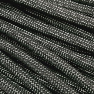 Knivesandtools 550 paracord type III, kleur: charcoal grey, 25 ft (7,62 m)