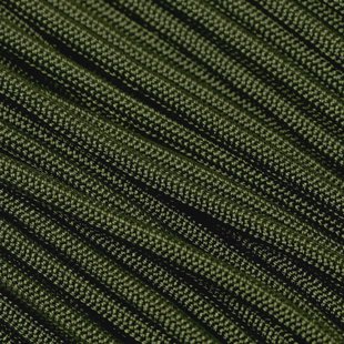 Knivesandtools 550 Paracord Type III Military Spec RG1166H, camo green, 100 ft (30,48 m)