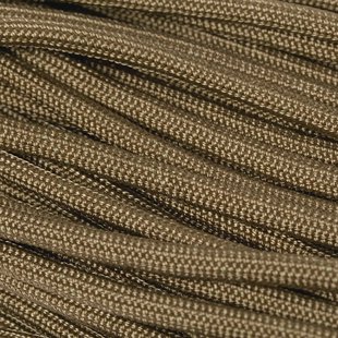 Knivesandtools 550 Paracord Type III Military Spec RG1168H, coyote, 100 ft (30,48 m)