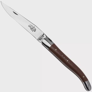 Forge de Laguiole 1211INTCCHOB 11cm, chocoladebruin micarta, laguiolemes