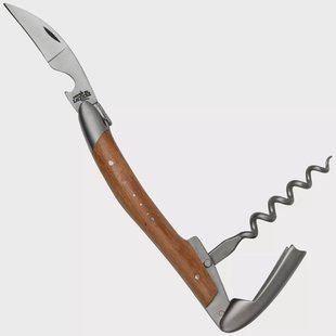 Forge de Laguiole SOMCE kelnersmes met foedraal, wijnstokhout