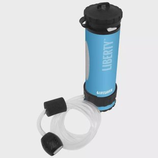 LifeSaver Liberty™ waterfles met filter, blauw