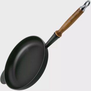 Le Creuset 20058240000460 koekenpan 24 cm, zwart