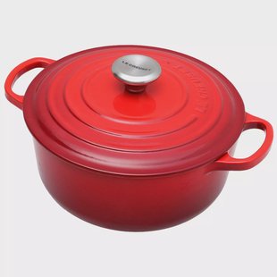 Le Creuset braadpan - cocotte 20cm, 2,4L rood