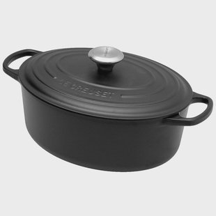 Le Creuset braadpan - cocotte ovaal 29cm, 4,7L zwart