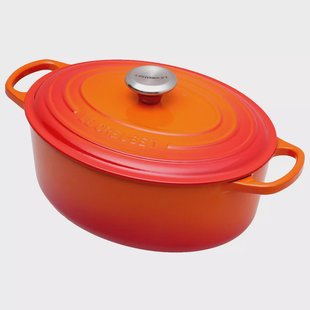Le Creuset braadpan - cocotte ovaal 29cm, 4,7L oranje