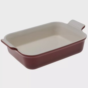Le Creuset Les Céramiques 71102269490001 Garnet, ovenschaal rechthoekig, 26 cm, 4L